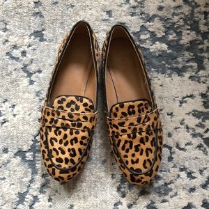 J.Crew leopard 🐆 loafers shoes flats size 6.5